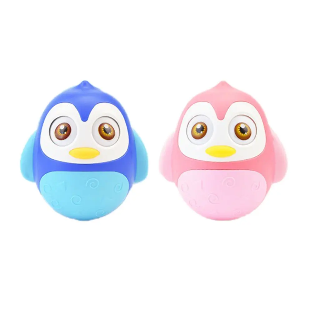 

1 Set Penguin Model Balance Stacking 3D Educational Professional design smooth rotation dynamic balance Tumbler