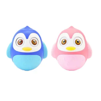 

1 Set Penguin Model Balance Stacking 3D Educational Professional design smooth rotation dynamic balance Tumbler