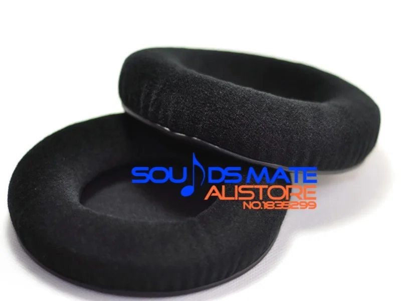 Soft Velour Ear Pads Replacement Cushion For Sony Pulse Elite Edition Wireless Stereo Headset Headphone