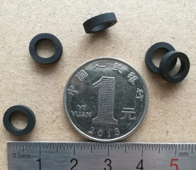 

20Pieces/Lot 6x9x2.2mm Buffer Rubber Ring Damping Rubber Pad Waterproof Ring