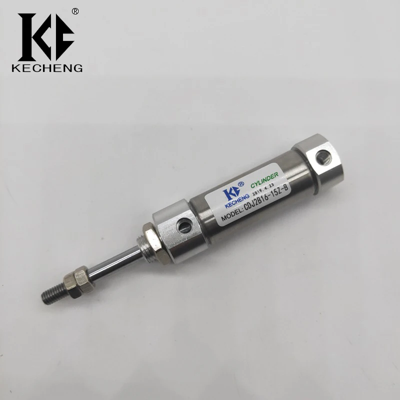 

free shipping CDJ2B Type Mini Pneumatic Cylinder Double Acting Single Rod 10mm/12mm/16mm Bore 10mm Stroke Air Cylinder