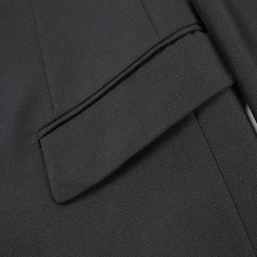 Casual Business Style Suit Groom Tuxedos Wedding Suit Blazer Men 2Pcs (Jacket+Pants) Straight Single Breasted Men Suits 2019