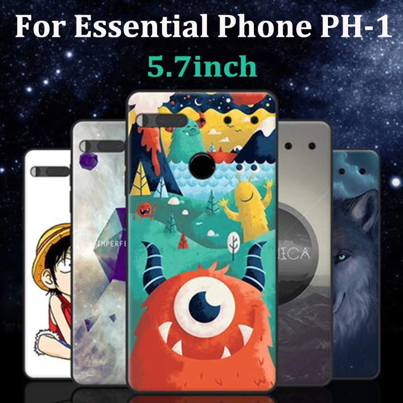 

Fashion fundas For Essential Phone PH-1 Case cute cartoon soft phone Case For Essential Phone PH1 Cover Protection Shell cover