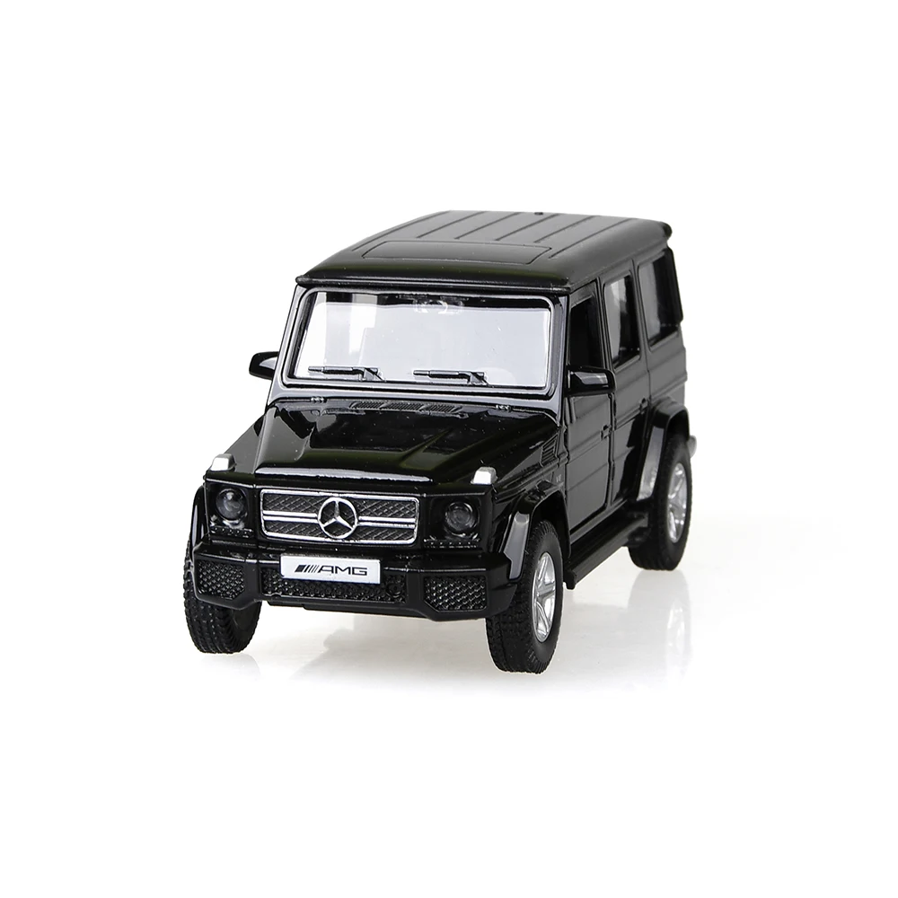 Модель автомобиля SUV BZ G Class G55 G63 AMG черная из сплава 1/36|pull back car toys|car toycollection cars toys |