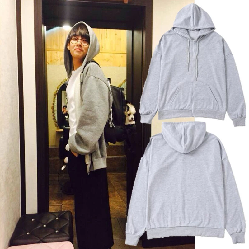 jungkook grey tracksuit