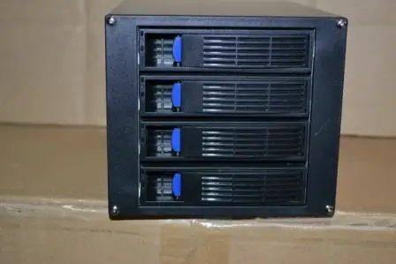 ^Cheap Server hot swap 4 hard disk module 3 turn to 4 inch 3.5 inch 2.5 inch hard disk SATA SA module