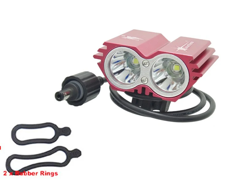 Excellent SolarStorm X2 5000 Lumen Bike Light Bicycle lamp 2x XML t6 LED BicycleLight Bike headLamp+O ring (only headlight) 0 Excellent SolarStorm X2 5000 Lumen Bike Light Bicycle lamp 2x XML t6 LED BicycleLight Bike headLamp+O ring (only headlight) 0
