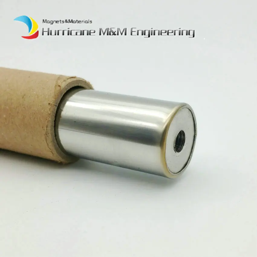 

NdFeB Magnetic Wand Dia. 25x400 mm about 1'' x 15-3/4'' 6K-12K GS Cylinder Strong Neodymium Magnet Stainless Steel Iron Removal