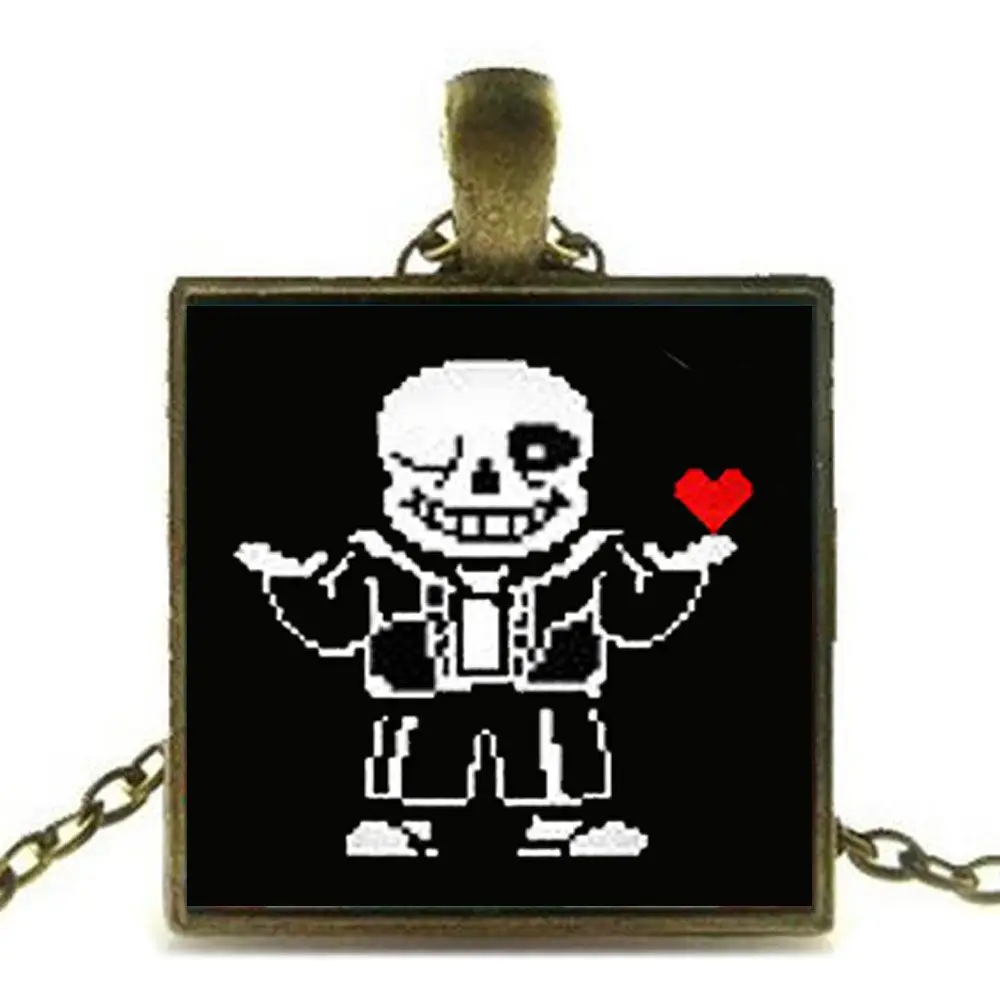 Undertale Rainbow necklace Heart Game Gaming Gamer Undertale Necklaces