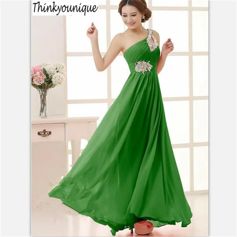 2016 free shipping One Shoulder bead homecoming Party