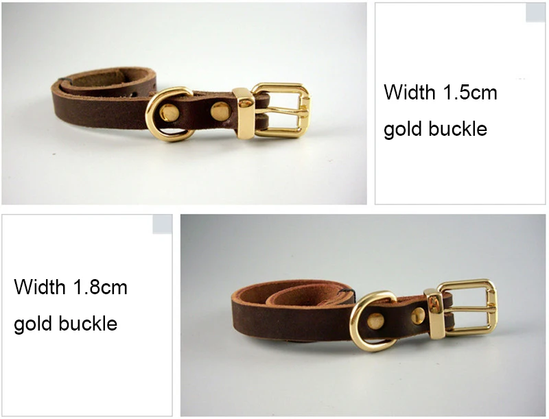 genuine leather dog collars (8)