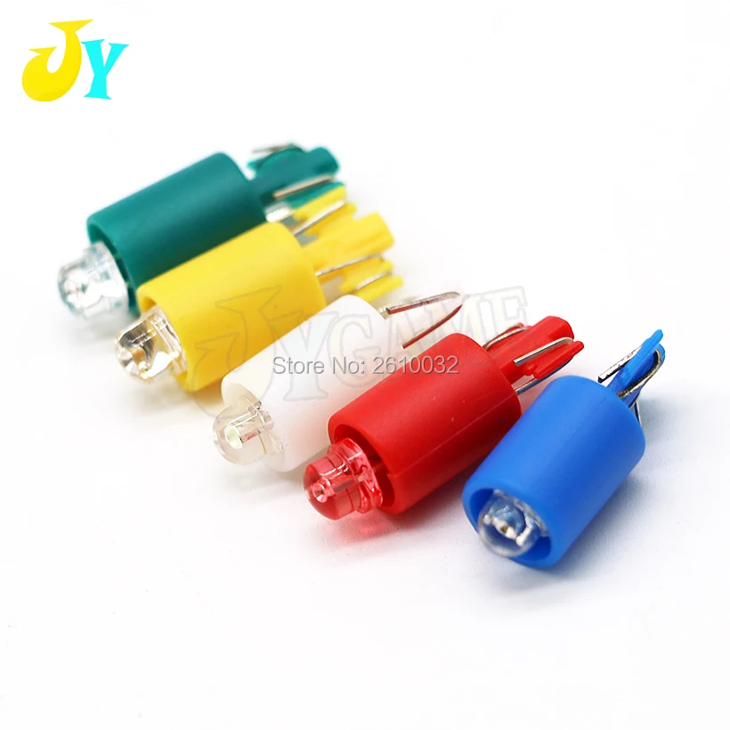 

100pcs DC12V 5V Illuminated LED Bulb Arcade Button Led Light white/red/yellow/green/blue/ Colorful flashing Available