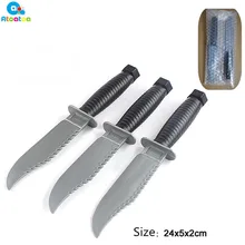 Toy Swords Plastic Knife Simulation-Plastic 24x8x2cm 2pcs Party-Props Halloween-Costume