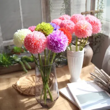 

Round head a ball Free Shipping Onion bulb imitation flower freshness silk flower