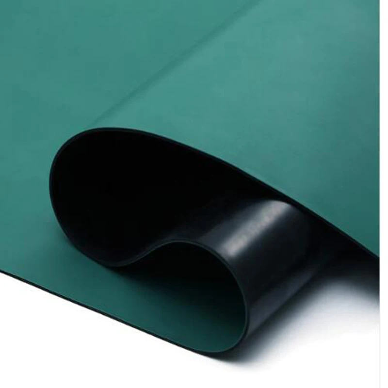 Green color 1200*600mm Anti static Mat Antistatic Blanket with 10pcs