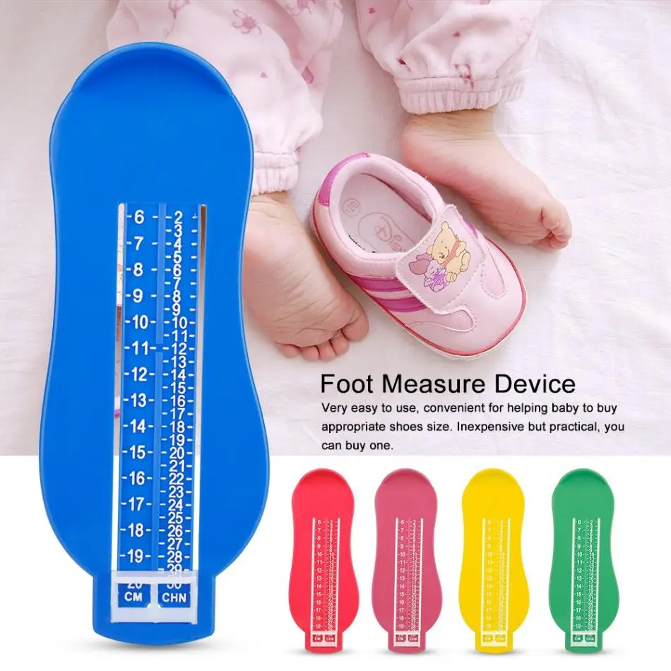 Детский прибор для измерения стопы прибор измерение размера обуви Линейка Инструмент для младенца ребенка измерение длины стопы линейка Товары для детей