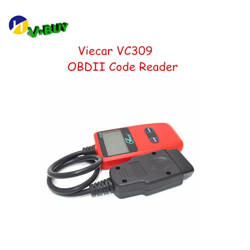 10 шт./упак. Горячий Продавать Viecar VC309 OBDII/EOBD Code Reader для всех 1996 и более новые OBD II транспортных средств