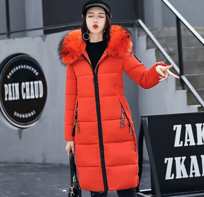 Winter Women Coat Jacket Warm High Quality Woman Jacket Winter Coat Hood Real  2017 New Winter Fashion+27 (1)
