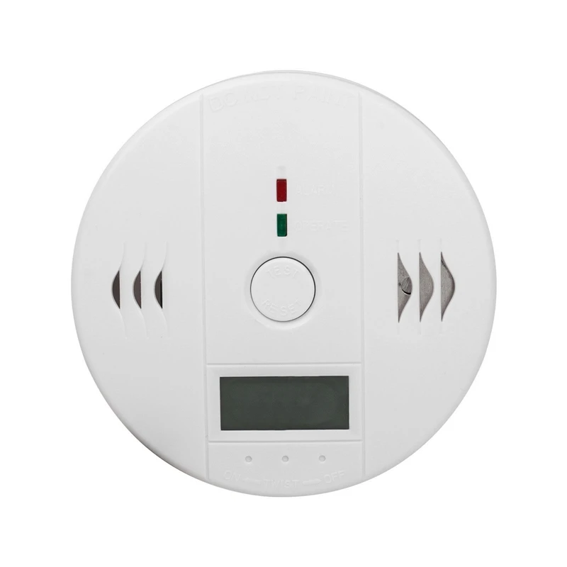 

Home High Sensitive Poisoning Alarm Detector Security LCD Carbon Monoxide Detector Independent CO Gas Sensor 85dB Warning-up