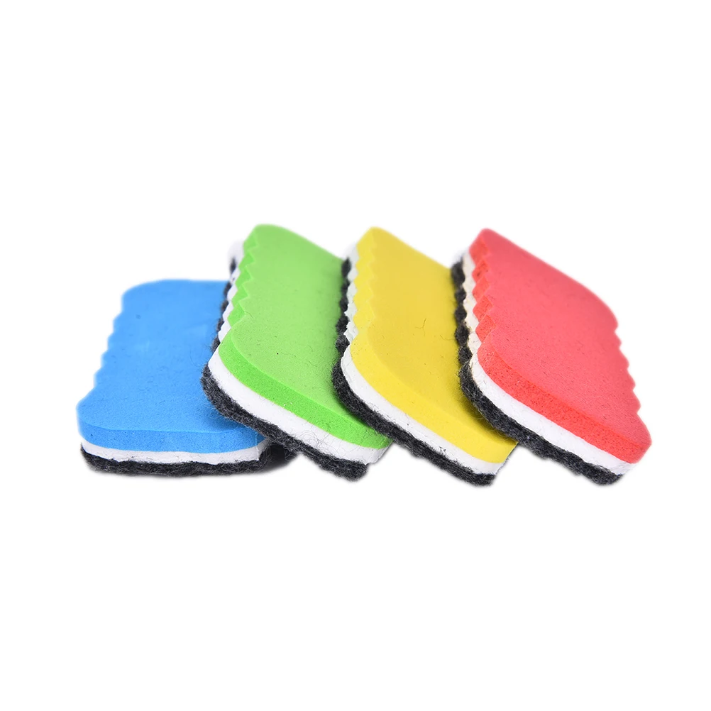 4PCS Cute Erasers Whiteboard Blackboard Dry Wipe Marker Cleaner Drawing