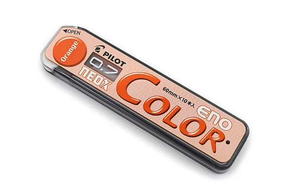 Пилот цвет Eno Neox механический карандаш-0,7 мм 8 трубок/лот красный/фиолетовый/синий/мягкий синий/зеленый/оранжевый школьные и офисные принадлежности