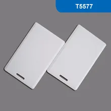 RFID Раскладушка карты, RFID бесконтактная смарт-карта для контроля доступа и отель Lock125KHZ 330 бит/R/W с T5577 чип