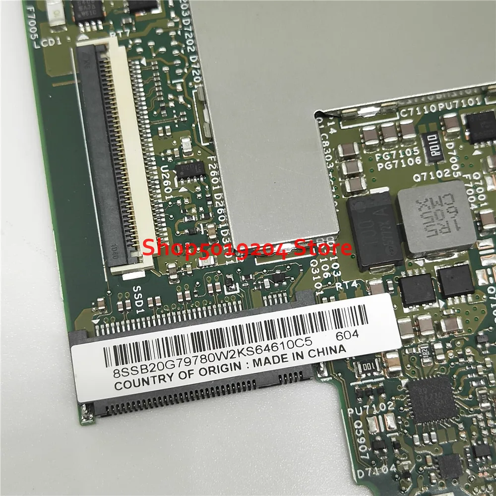 15218-2 LGF-1 MB 448.04w080021 00NY789 материнская плата для ноутбука для lenovo ThinkPad X1-Tablet Teste Материнская плата Core m3-6Y30 SR2E