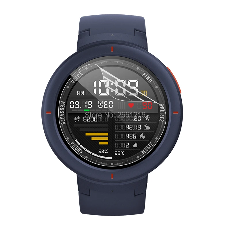 3 шт./партия для Xiaomi Huami Amazfit Verge Sports Smart Watch 3 мягкая защитная пленка TPU Защитная пленка для экрана(не закаленное стекло