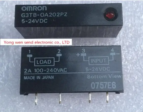 Новое реле G3TB-OA202PZ-5-24VDC 5-24VDC G3TBOA202PZ524VDC G3TBOA202PZ DIP4 2 шт./лот | Обустройство дома