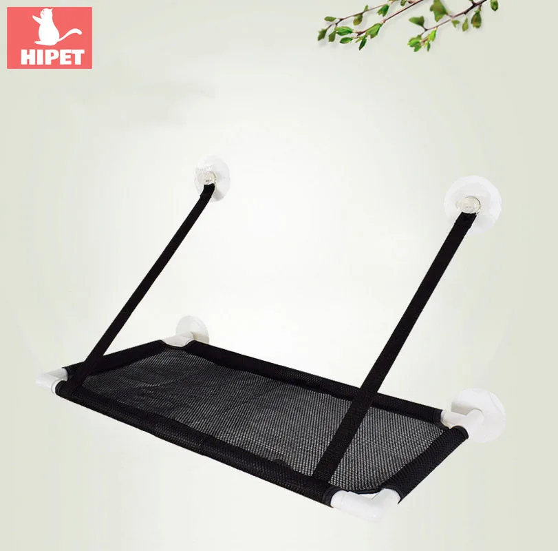 

Summer sandwich net windowsill Pet Cat Hammock 10Kg Basking Window Mounted Seat Home Suction Cup Hanging Bed ventilated 3 Colors