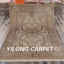 Yilong 6'x9 персидские ковры старинной турецкой изысканный Шелковый Ковры(zqg014a6x9