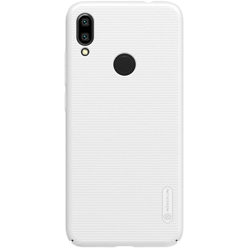 Чехол Nillkin для Xiaomi Redmi Note 7, матовый чехол для мобильного телефона, ультра тонкий жесткий чехол из поликарбоната для Redmi Note7 Pro - Цвет: Белый