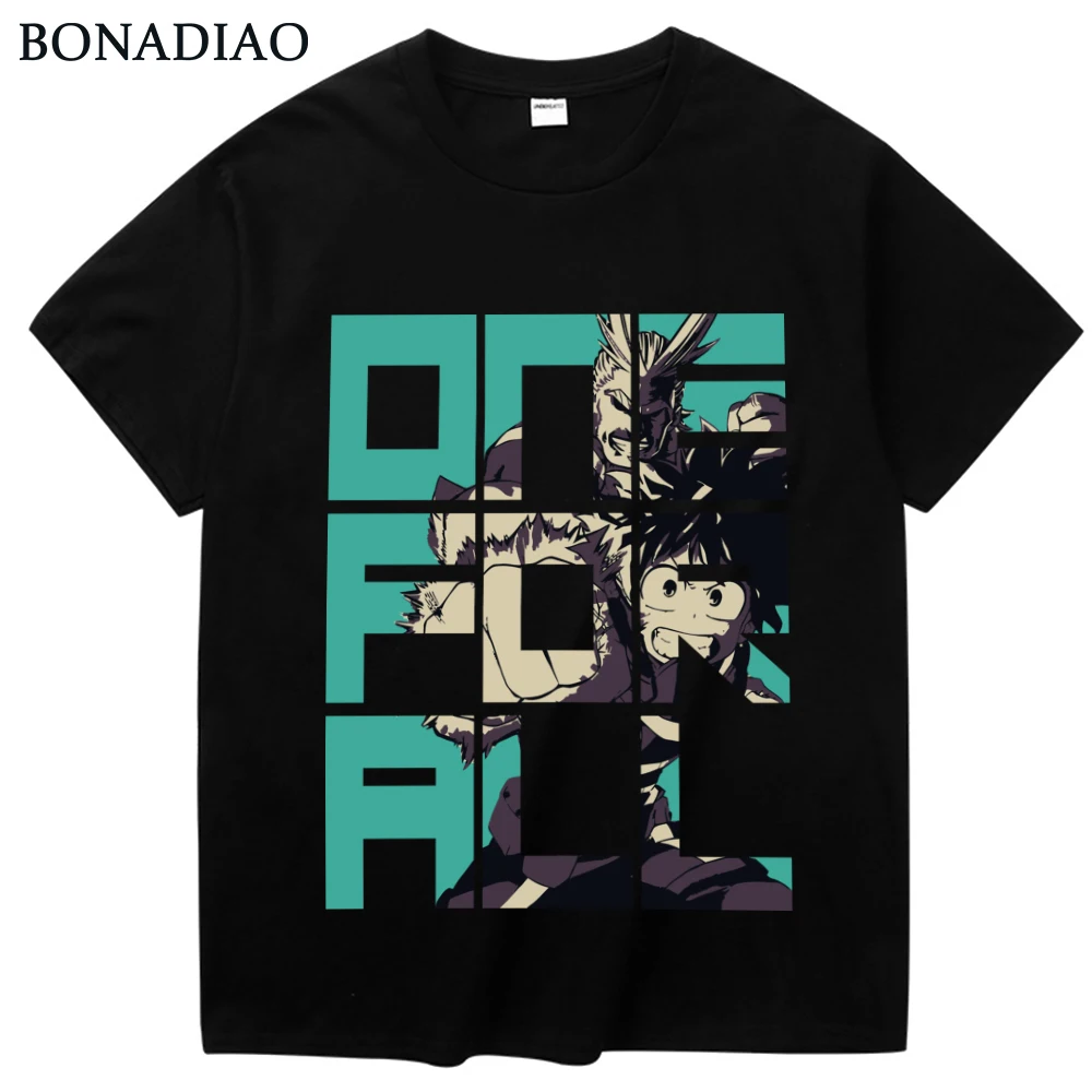 Футболка с героями мультфильма My Hero Academy All Might Midoriya Izuku для мужчин футболка