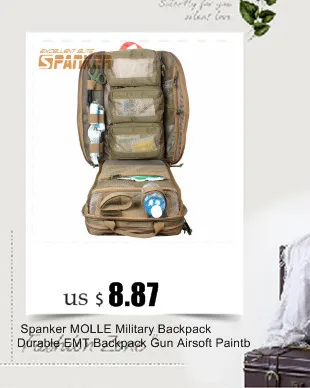 Tactical Shoulder Backpack Military Men's Crossbody Chest Bag Hiking Molle Sling Protable Bag With Bottle Mesh Holder