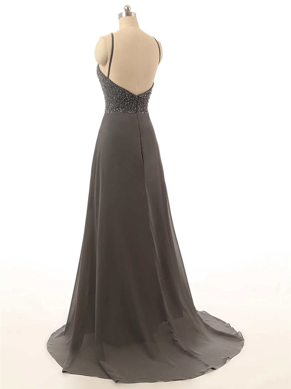 Dark-Gray Prom Dresses