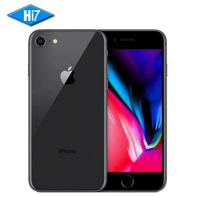 New Apple iphone 8 4.7 inch 64GB ROM 2GB RAM Hexa Core 12MP 1821mAh iOS LTE Fingerprint Mobile
