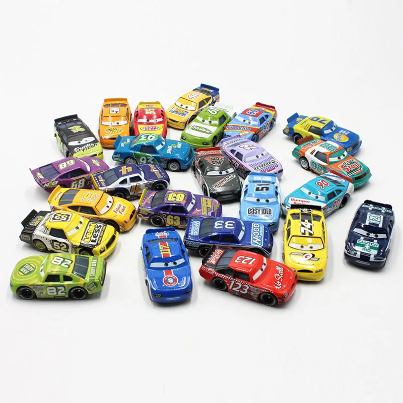 Машинки из металлического сплава в масштабе 1:55 24 вида|diecast metal|pixar carsdisney pixar |