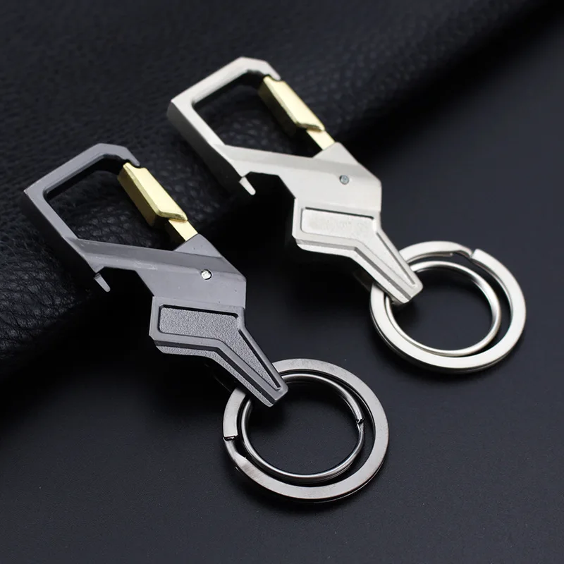 Zinc Alloy Metal Keychain for Men Women Key Holder Bottle Opener Key