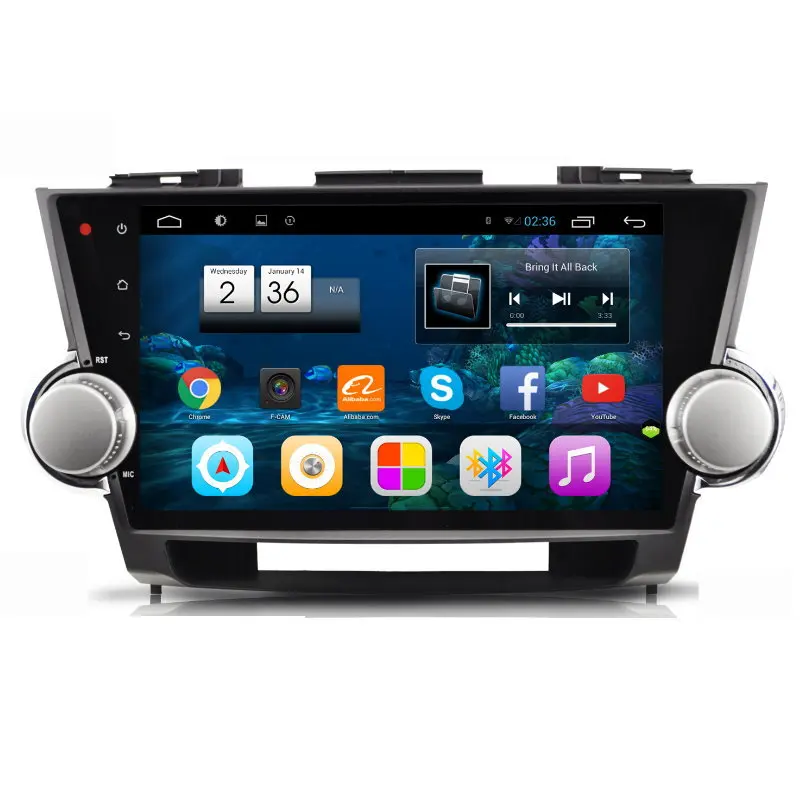 Liandlee для Toyota Kluger 2007~ 2013 10," автомобильный радиоприемник для Android плеер с gps-навигатором карты HD сенсорный экран ТВ Мультимедиа без CD DVD