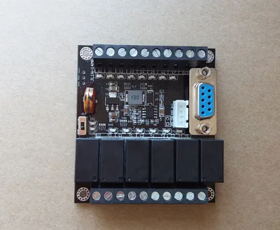 

PLC FX1N-14MR, relay module delay module