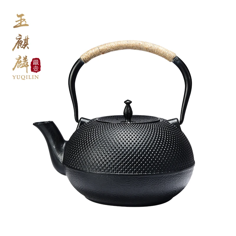

Hot sale Handmade Japanese cast iron teapot iron kettle kung fu pu'er tea Iron pot oxidized uncoated iron tea pot Free Shipping