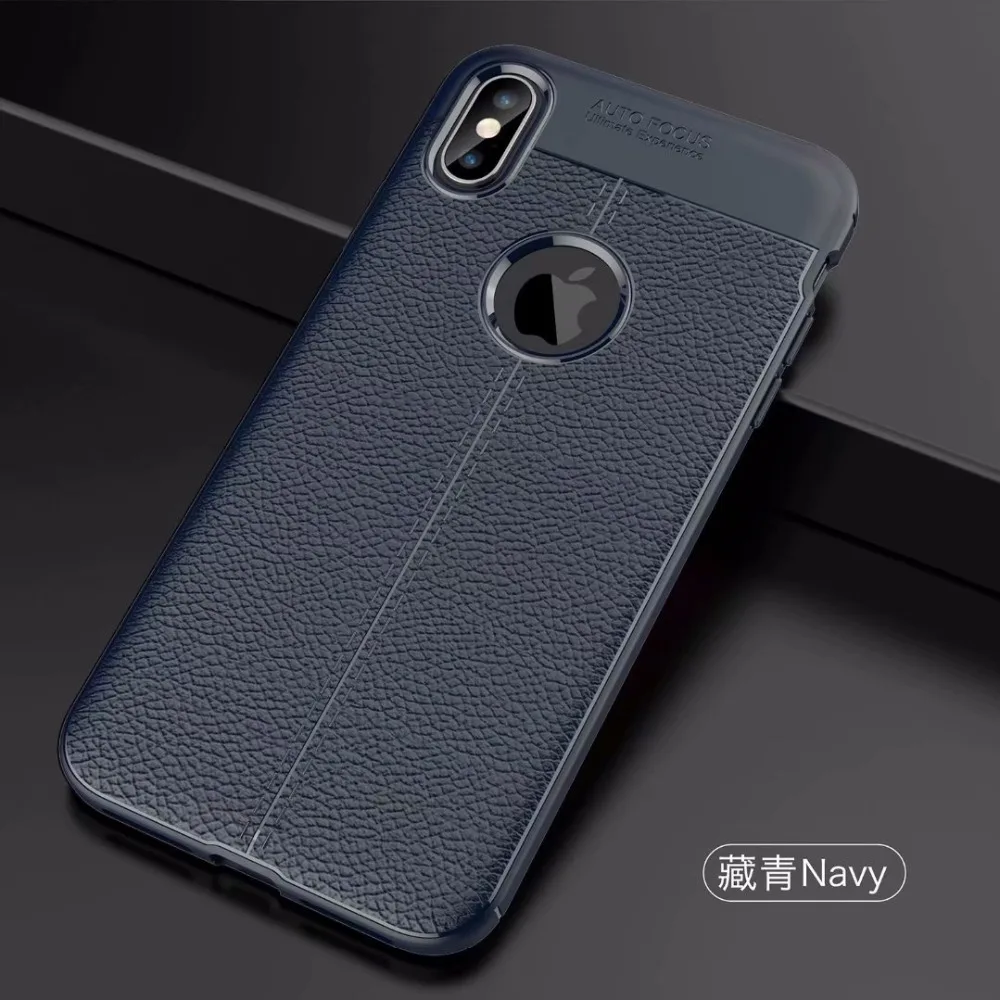 

New Arrival Case For iphone XS MAX Back Phone Cases Cover Skin Leather Design Soft Bag Telefoon Hoes Housse For iphone XR TPU