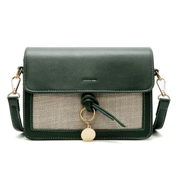 

Fashion Women Bag Panelled Vintage Girls Bags for Girls PU Leather Women Messenger Bags Free Gift Drop Shopping