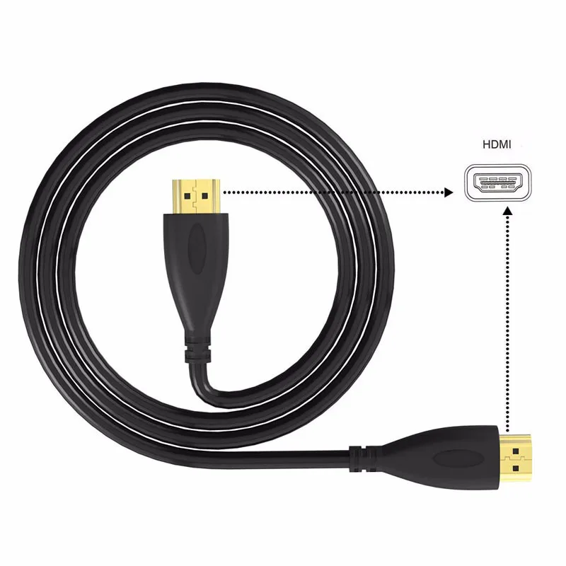 Популярный HDMI кабель, видео кабели, позолоченный Мужской hdmi сплиттер 1,4 1080P 3D кабель для HDTV 0,5 м 1 м 1,5 м 2 м 3 м 5 м 10 м 12 м 15 м 20 м