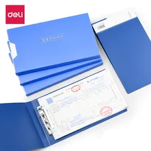 DELI папка-фактура бизнес-счет добавленная стоимость налоговый счет папка квитанция счет-фактура Проверьте список офисных файлов папки принадлежности для хранения