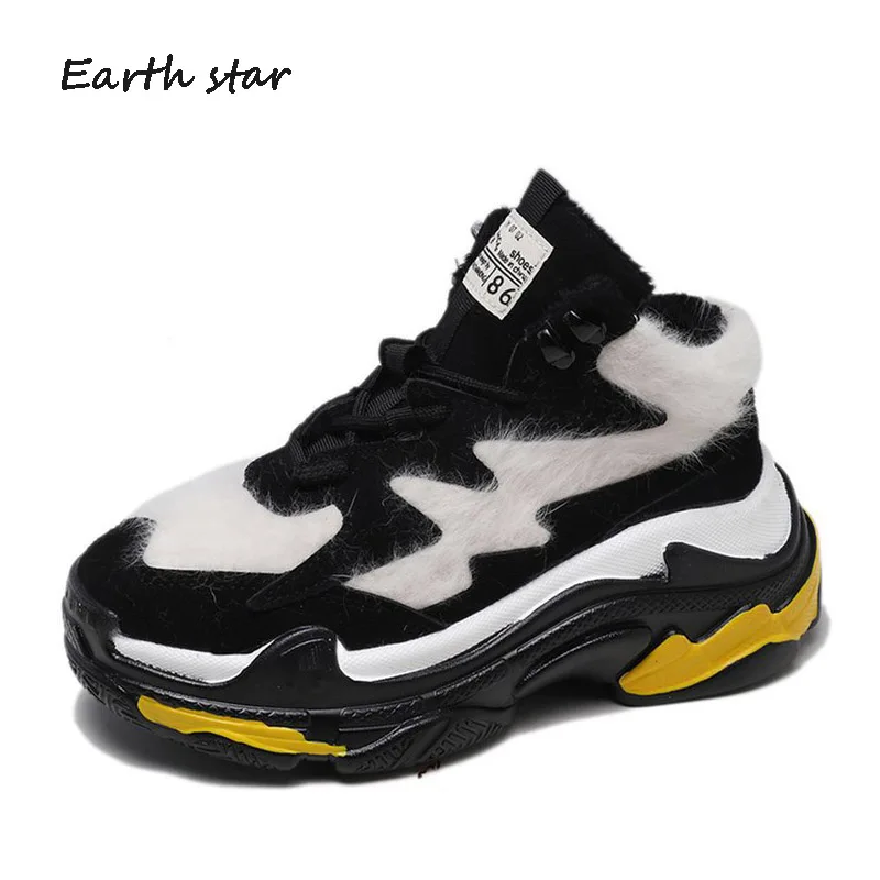 

Casual Shoes Women Fashion Brand Sneakers Platform zapatos de mujer Lady chaussure Autumn Female footware Patchwork Pu Leather