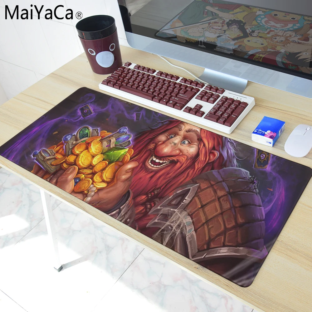 MaiYaCa Hearthstone коврик для мыши 700x300x2 мм коврик для мышь Notbook компьютер Мышь Pad HD печать игровой коврик Мышь геймер для Мышь