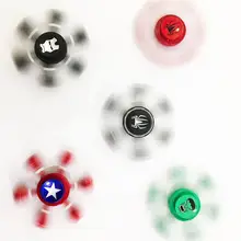 Потрогать палец Спиннер капли воды Американский капитан быстро подшипник гироскоп EDC СДВГ длинные антистрессовый