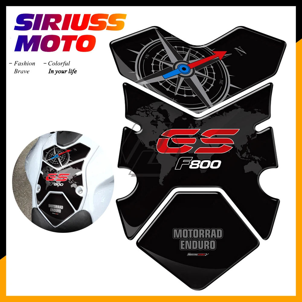 

3D Motorcycle Fuel Gas Tank Pad Protector Case for BMW F800GS F800 GS 2008-2012 Polyurethane Resin