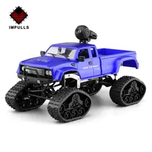 Импульсы 2,4 г четыре привода RC автомобиль третьего поколения тяжелый грузовик с камерой трек колесо Wifi часы Высокая нагрузка детская игрушка FSWB подарок